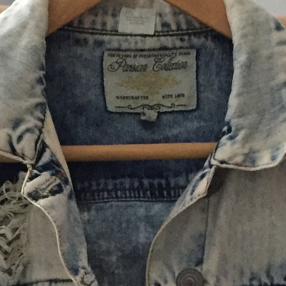 Distressed Denim Jacket - Picture 2 of 3